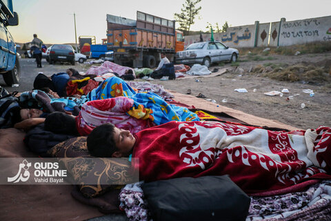 گزارش تصویری | زائران پیاده  مشهد در آستانه سالروز شهادت امام رضا علیه السلام