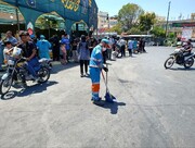 خدمت‌رسانی ۸۰۰ پاکبان به زائران رضوی در روزهای پایانی صفر