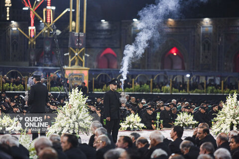 مراسم خطبه خوانی شب شهادت امام رضا علیه السلام