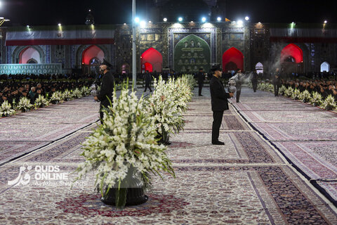 مراسم خطبه خوانی شب شهادت امام رضا علیه السلام