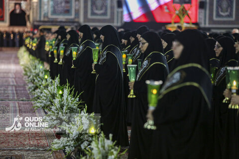 مراسم خطبه خوانی شب شهادت امام رضا علیه السلام