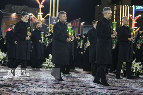 مراسم خطبه خوانی شب شهادت امام رضا علیه السلام