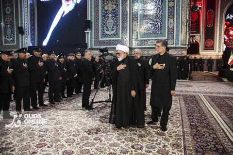 مراسم خطبه خوانی شب شهادت امام رضا علیه السلام