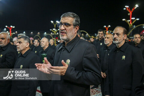 مراسم خطبه خوانی شب شهادت امام رضا علیه السلام