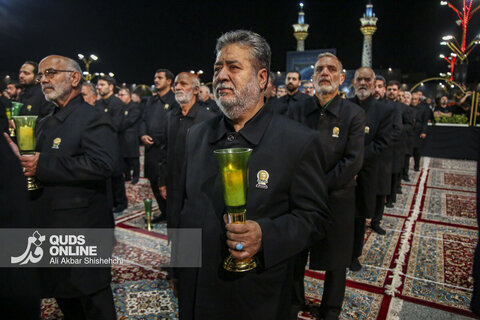 مراسم خطبه خوانی شب شهادت امام رضا علیه السلام