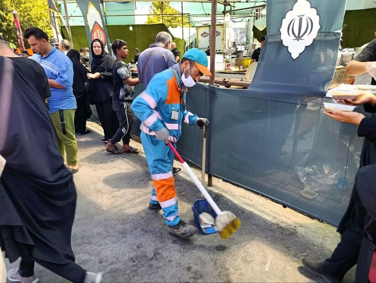 خدمت‌رسانی ۸۰۰ پاکبان به زائران رضوی در روزهای پایانی صفر