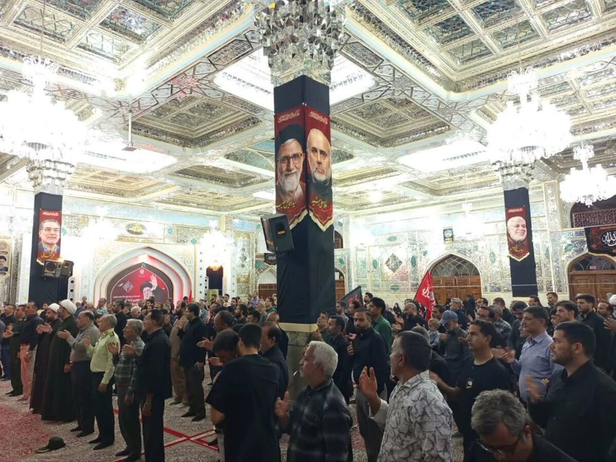 آیین سوگواری رحلت پیامبر اکرم (ص) و شهادت امام حسن مجتبی (ع) برگزار شد