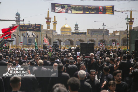 مشهد الرضا سوگوار شهادت امام رضا علیه السلام
