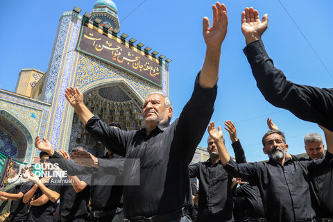 گزارش تصویری | عزاداری روز شهادت امام رضا (ع) در حرم مطهر رضوی