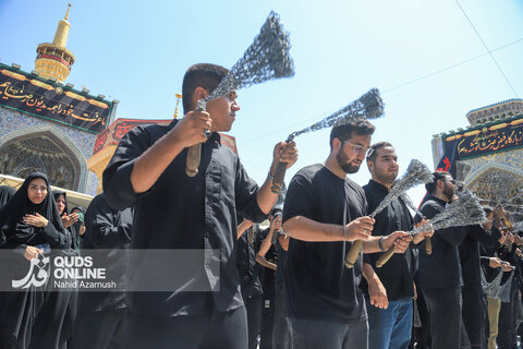 گزارش تصویری | عزاداری روز شهادت امام رضا (ع) در حرم مطهر رضوی