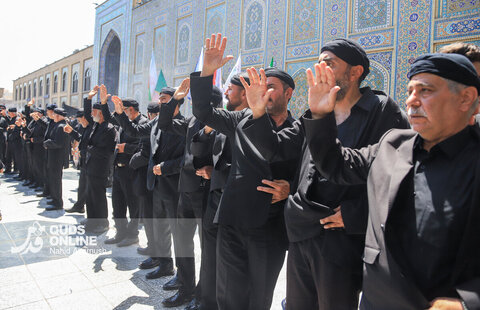 گزارش تصویری | عزاداری روز شهادت امام رضا (ع) در حرم مطهر رضوی