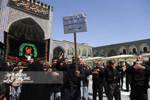گزارش تصویری | عزاداری روز شهادت امام رضا (ع) در حرم مطهر رضوی