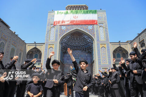 گزارش تصویری | عزاداری روز شهادت امام رضا (ع) در حرم مطهر رضوی