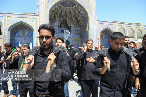 گزارش تصویری | عزاداری روز شهادت امام رضا (ع) در حرم مطهر رضوی
