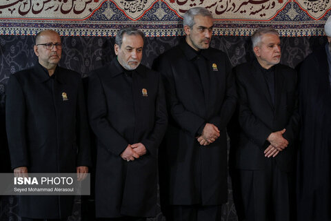 مراسم خطبه خوانی شب شهادت امام رضا علیه السلام