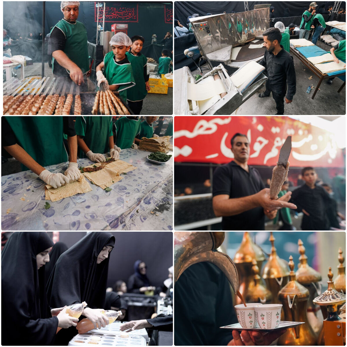 خدمت موکب حسینیه جوادالائمه(ع) به زائران رضوی هشت ساله شد 