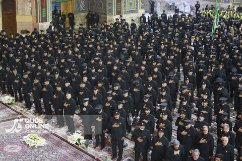 آیین شام غریبان امام رضا علیه السلام در حرم مطهر رضوی