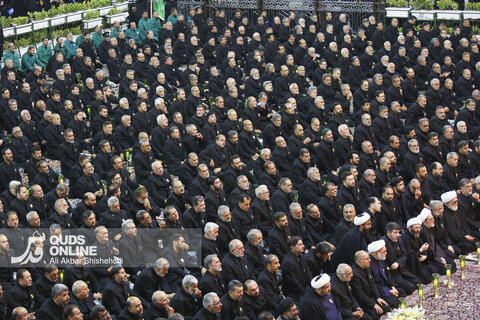 آیین شام غریبان امام رضا علیه السلام در حرم مطهر رضوی