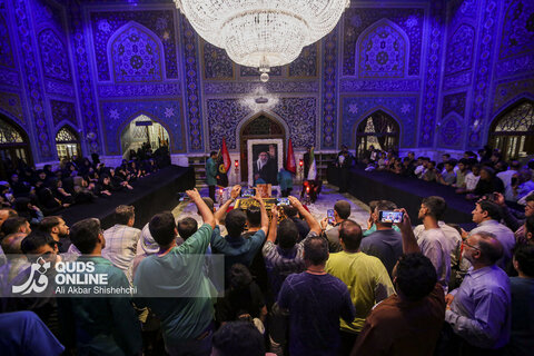 رواق دارالذکر در چهلمین روز تدفین رهبر شهید انقلاب
