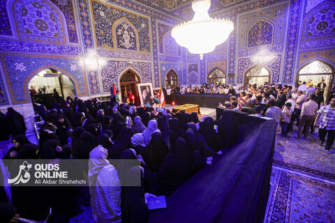 رواق دارالذکر در چهلمین روز تدفین رهبر شهید انقلاب