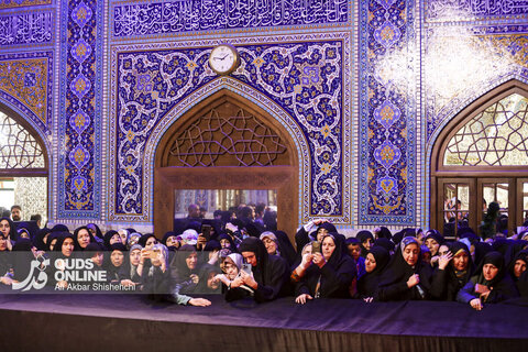 رواق دارالذکر در چهلمین روز تدفین رهبر شهید انقلاب