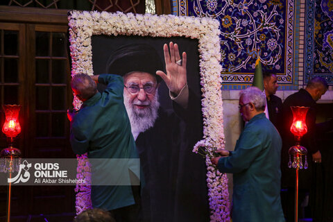 رواق دارالذکر در چهلمین روز تدفین رهبر شهید انقلاب
