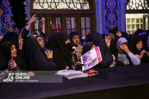 رواق دارالذکر در چهلمین روز تدفین رهبر شهید انقلاب