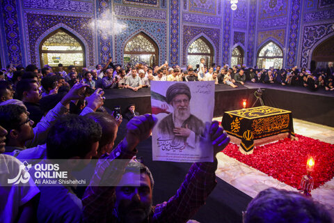 رواق دارالذکر در چهلمین روز تدفین رهبر شهید انقلاب