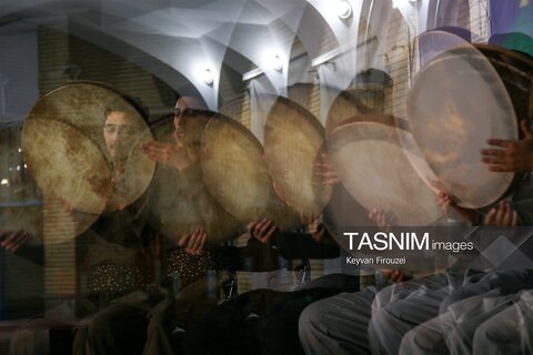 مراسم مولودی خوانی - سنندج