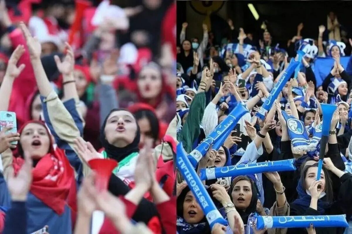 ۶ هزار بانوی تماشاگر در دربی /  سهم زنان از جدال استقلال و پرسپولیس