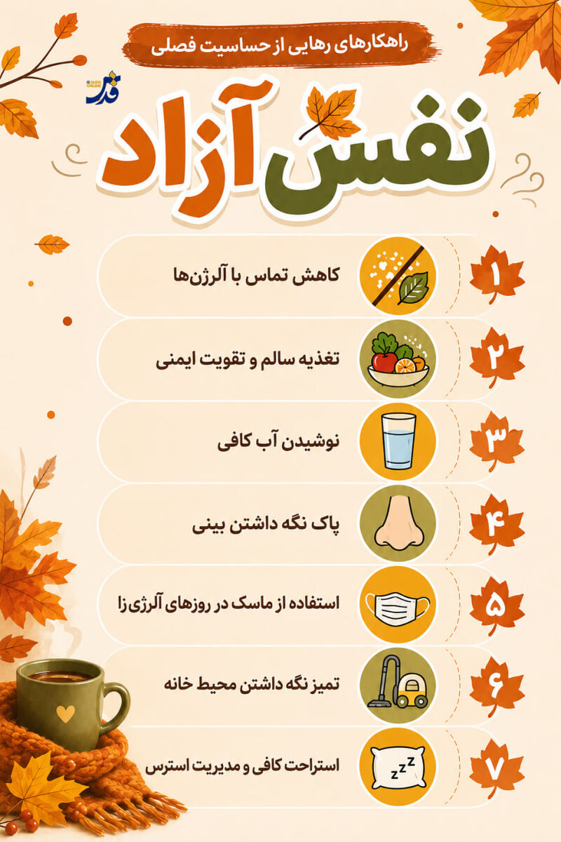 نفس آزاد/ راهکارهای رهایی از حساسیت فصلی