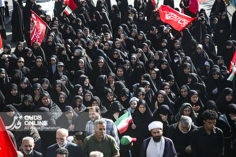 تشییع پیکر شهدای سنگر خیابان