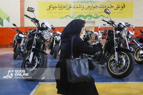 کزارش تصویری | بزرگترین طرح عملیاتی مقابله با موتورسیکلت‌های قاچاق - مشهد