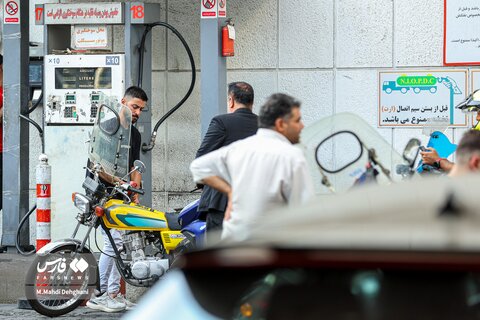 عکس | وضعیت پمپ‌بنزین‌ها یک روز پس از اعلام قیمت جدید