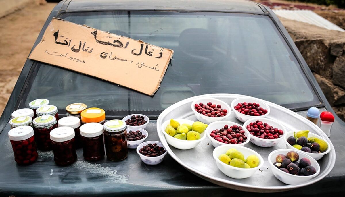 نیمه دوم تابستان، اهالی هیر، می‌آیند سراغ باغ‌های سبز و خرمشان/ وقت خوب زغال‌اخته