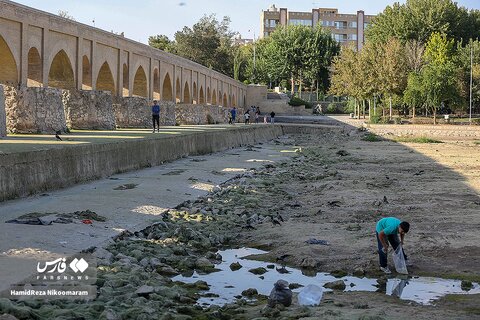 چشم زاینده‌رود دوباره به آسمان دوخته شد