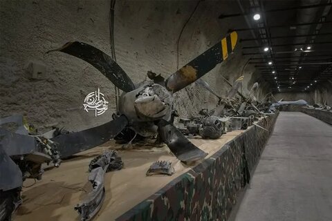 بازنشر تصاویری از بقایای جنگنده اف۱۵ منهدم شده آمریکا توسط پدافند هوایی ایران