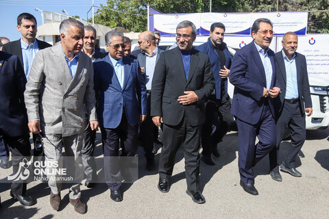 آیین بهره‌برداری از فاز عملیاتی طرح توسعه و افتتاح خطوط تولید داروهای غیر تزریقی شرکت دانش بنیان داروسازی نصر فریمان