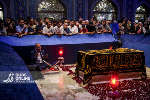 تجدید میثاق شاعران خراسانی با امین شعر فارسی ایران