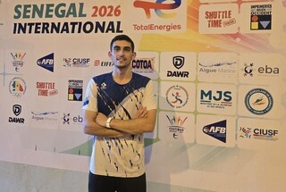 طلای حیاتی در مسابقات بدمینتون سنگال با غلبه بر نماینده هند
