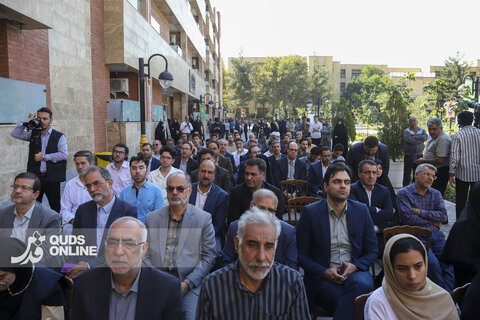 گزارش تصویری | افتتاح خوابگاه دانشجویی ۴۰۰ تخت‌خوابی خاتون در علوم پزشکی مشهد