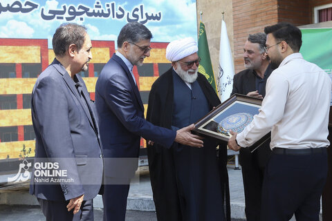 گزارش تصویری | افتتاح خوابگاه دانشجویی ۴۰۰ تخت‌خوابی خاتون در علوم پزشکی مشهد