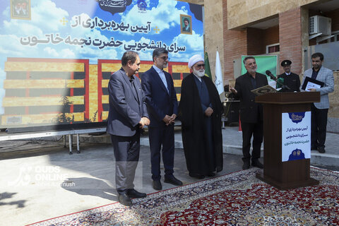 گزارش تصویری | افتتاح خوابگاه دانشجویی ۴۰۰ تخت‌خوابی خاتون در علوم پزشکی مشهد