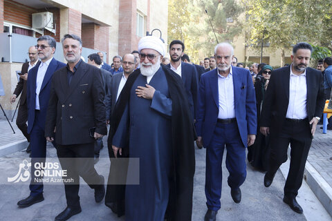گزارش تصویری | افتتاح خوابگاه دانشجویی ۴۰۰ تخت‌خوابی خاتون در علوم پزشکی مشهد