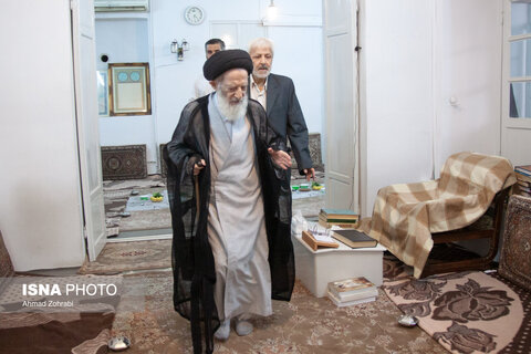 عکس | تصاویری از مرحوم آیت‌الله شبیری زنجانی؛ چهره‌ای ماندگار در فقه و اصول