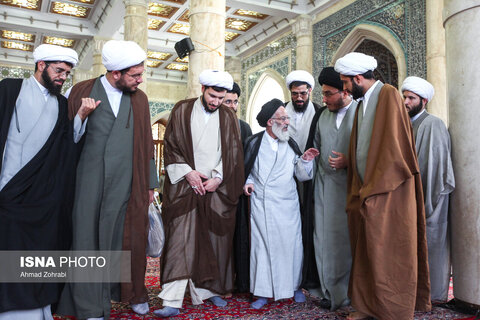 عکس | تصاویری از مرحوم آیت‌الله شبیری زنجانی؛ چهره‌ای ماندگار در فقه و اصول