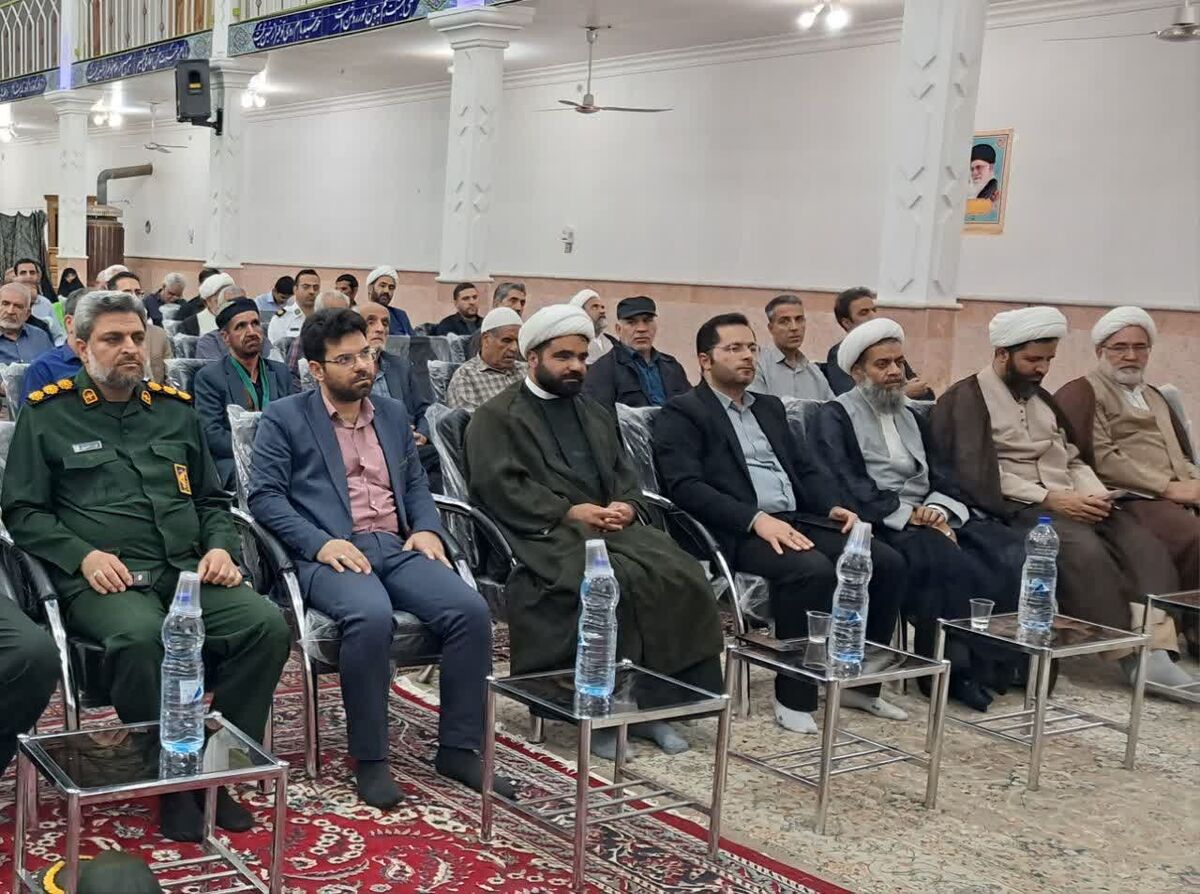 مراسم تکریم و معارفه رئیس اداره تبلیغات اسلامی بشرویه برگزار شد