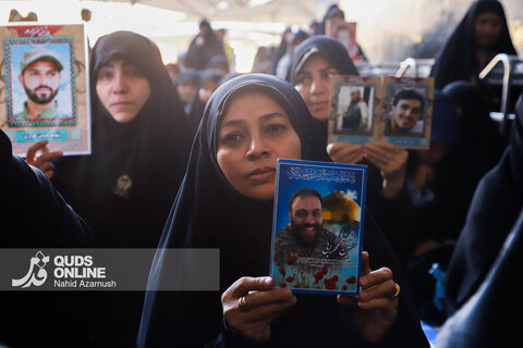 گزارش تصویری | برگزاری مراسم «مهمانی لاله‌ها» در حرم مطهر رضوی