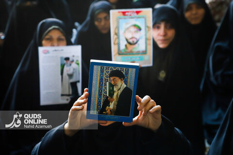 گزارش تصویری | برگزاری مراسم «مهمانی لاله‌ها» در حرم مطهر رضوی