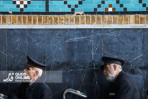 گزارش تصویری | برگزاری مراسم «مهمانی لاله‌ها» در حرم مطهر رضوی